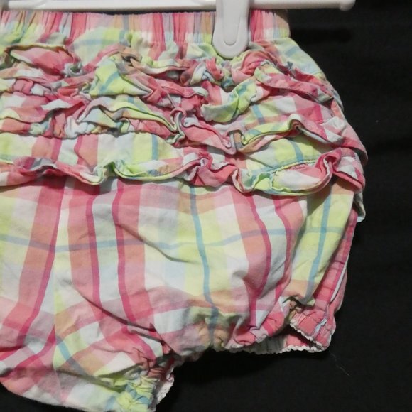 GYMBOREE | size 3T | Plaid Bloomers With Ruffle Back | 100% Cotton | NWOT - Picture 11 of 14